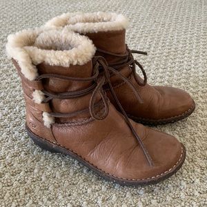 Lace Up UGG booties